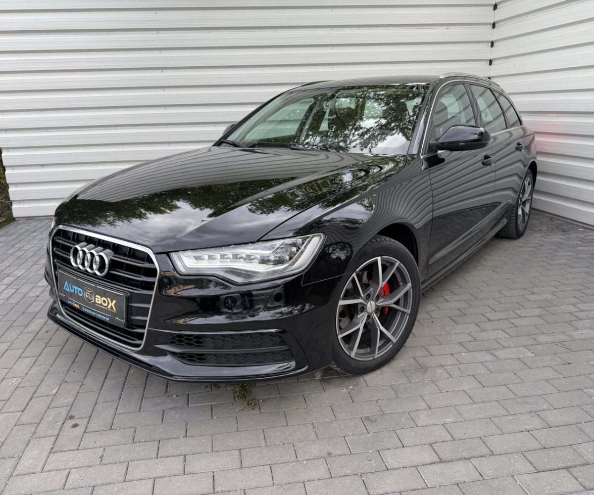 Audi A6 S-Line Matrix diesel de vanzare in RATE FIXE FARA AVANS pret 10.490 euro - Audi, A6, 2013, Diesel, Automata, 2.0L, 177 cai putere, Euro 5, 280000 KM, Break, 5 numar locuri, 5 numar usi, Negru, asamblare 