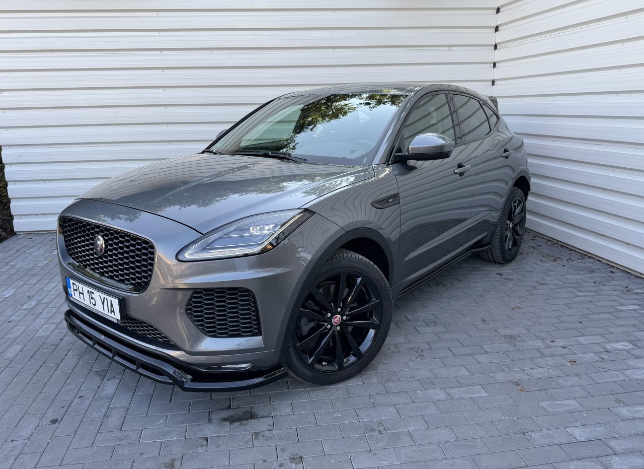 Jaguar E Pace 2018 2.0 benzina 4×4 300 cp de vanzare in RATE FIXE FARA AVANS pret 24.990 euro